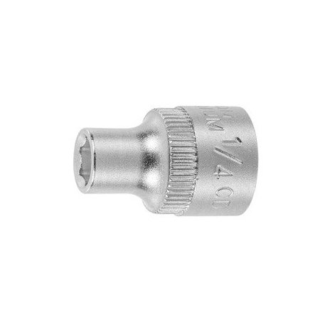 Holex 3/8 inch Drive Socket, 6 pt, 1/4 inch, 637222.25 637222 1/4